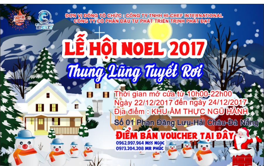 Lễ hội Noel Đà Nẵng 2017 – Hơi ấm mùa Đông